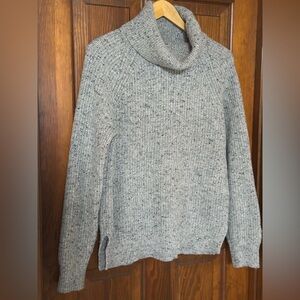 JCREW Mercantile Womens Gray Turtleneck Sweater